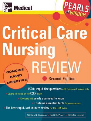 cover image of Critical Care Nursing Review